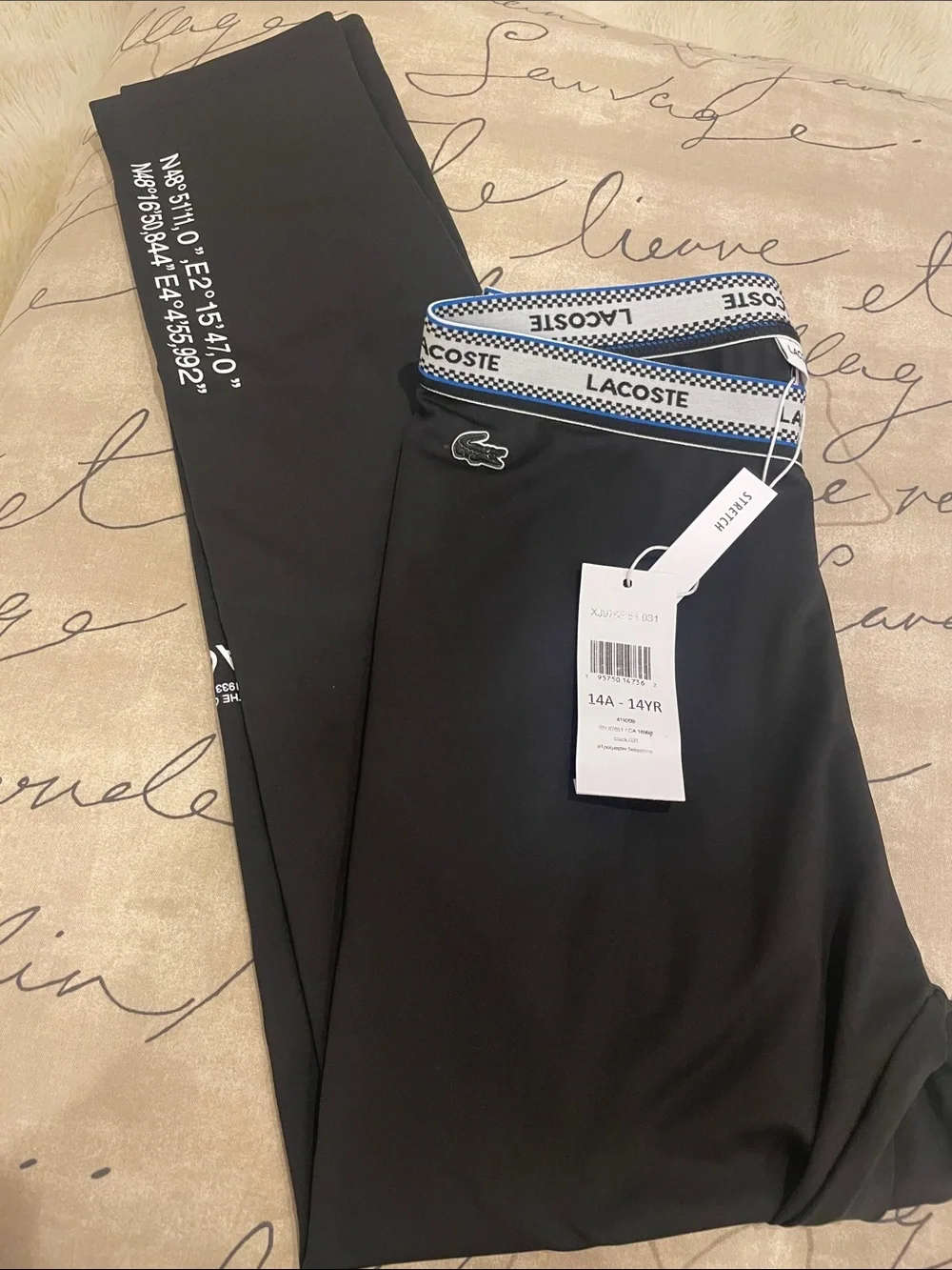 Lacoste kids black